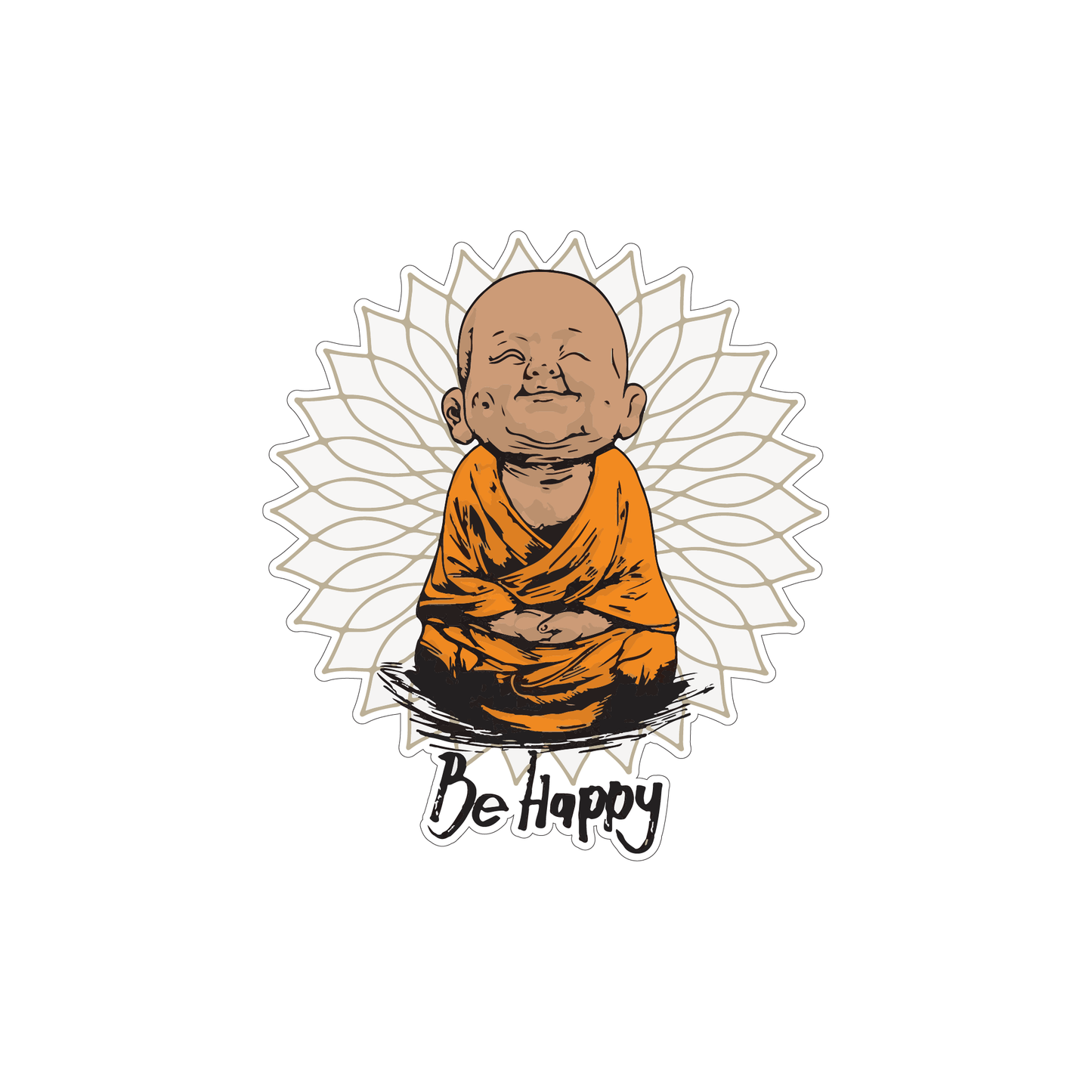 Be Happy Buddha