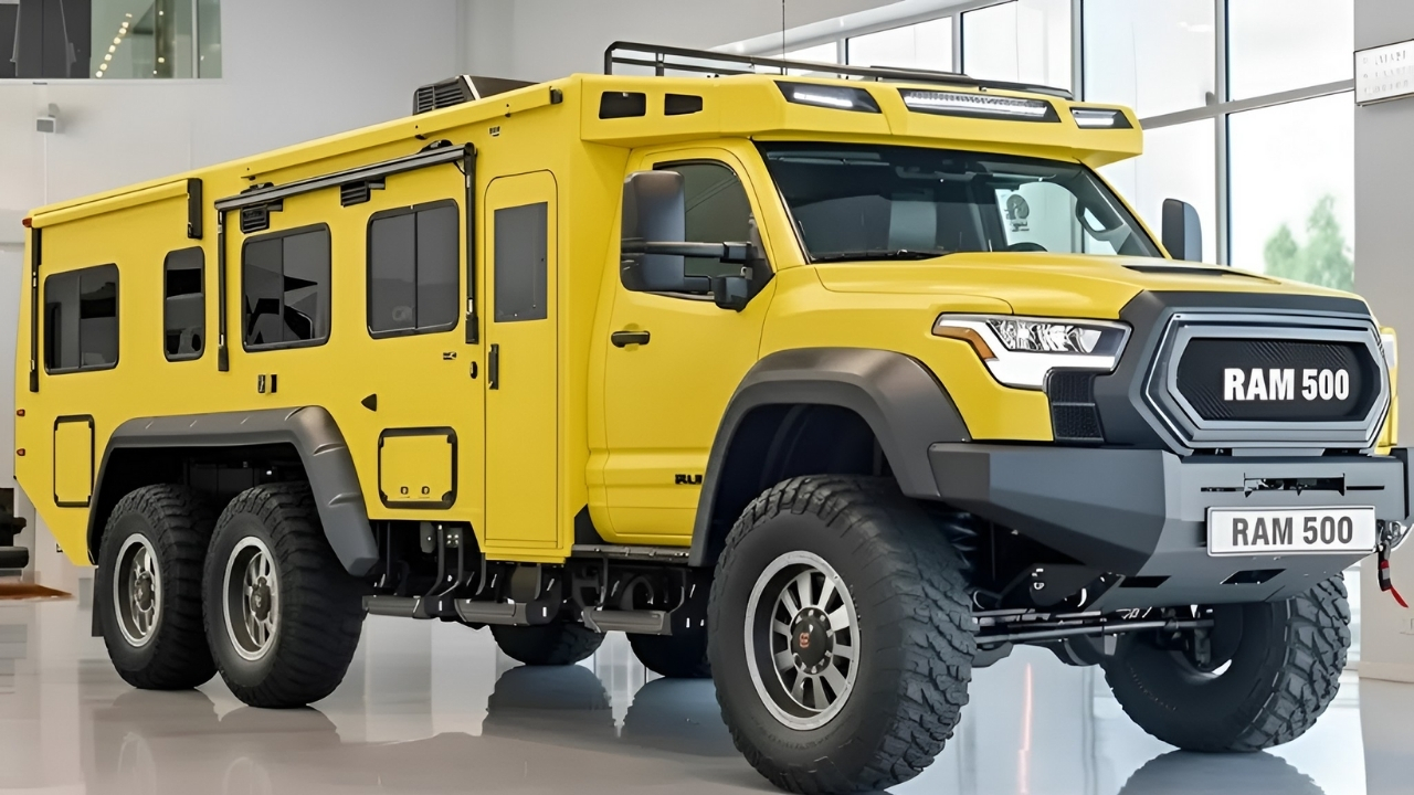 2026 Ram 5500 Motorhome Arrives Powerful, Comfortable, and Adventure-Ready for Every Journey