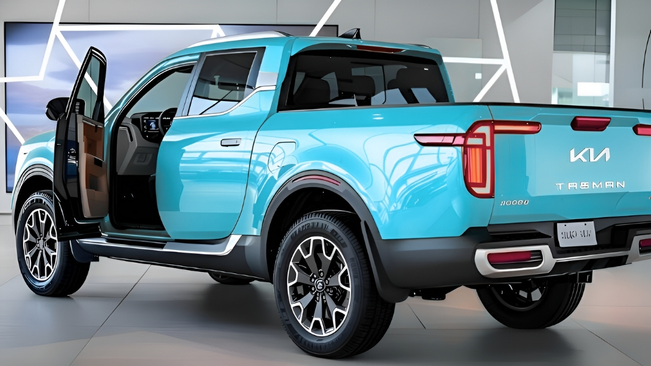 2026 Kia Tasman Unveiled: Rugged Pickup with Turbo Power, Smart Infotainment, Adaptive Cruise & Easy Monthly EMI