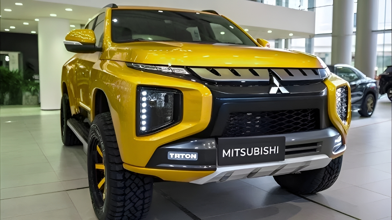 2026 Mitsubishi Triton Pickup Unveiled Rugged Power Meets Modern Utility